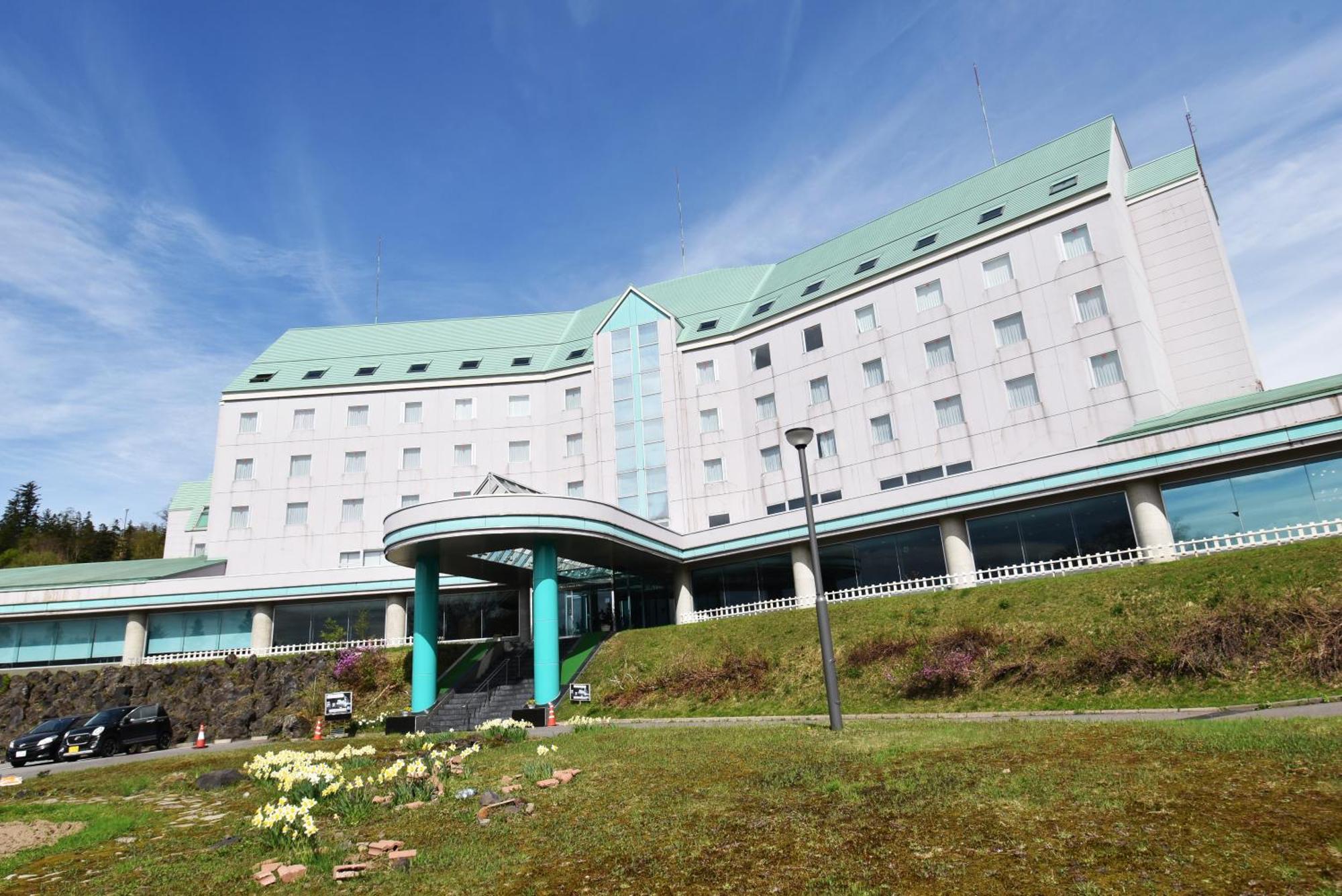 Biei Shirogane Onsen Hotel Park Hills Exterior photo